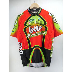 Lotto Mobistar Nalini vintage cycling jersey size 6 (M)‎